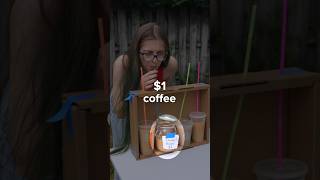 My Girlfriend Doesn’t Know She’s Drinking $1 Coffee 😳