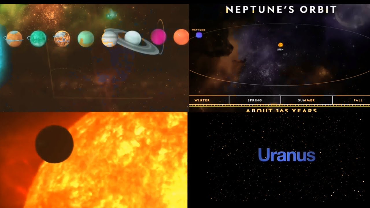 Learning about planet Uranus with four other effects // Sponsored by Gamavision KlaskyCsupo effects