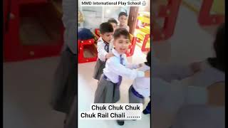 Nursery kids train game with 'Rail Chali' 🚂 Classroom activity #nurseryfun #railchali #train game