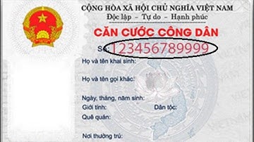 Ý nghĩa của 12 chữ số trên thẻ căn cước công dân | VTC14