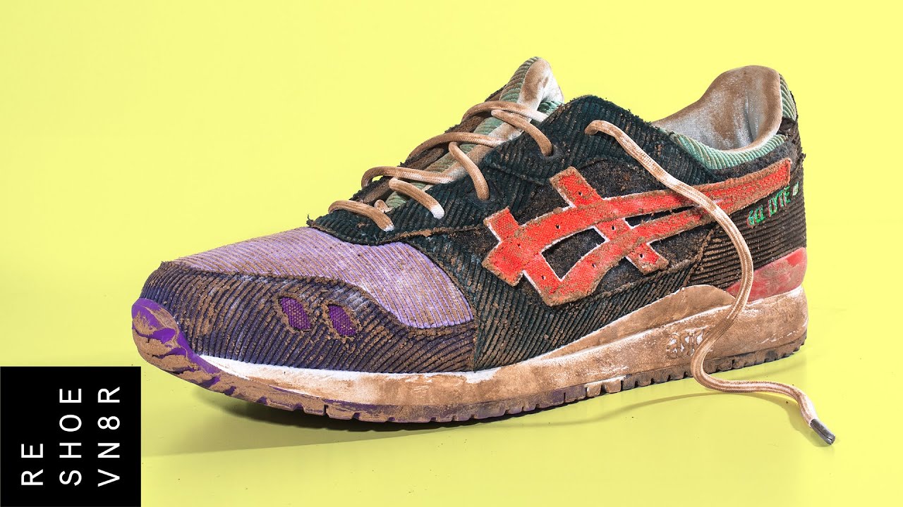 Reshoevn8R Cleans A Trashed Pair Of Sean Wotherspoon Asics!