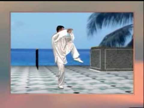 Тайцзи 32 формы. Учебный фильм из Шаолиня - Tai Chi 32 form