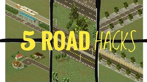 5 Road Hacks you need to know in TheoTown | No Plugins Needed