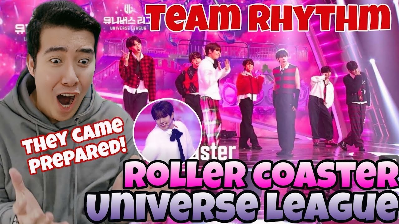 [UNIVERSE LEAGUE] #3R 리듬 UNIT 1│🎼Roller Coaster (Full ver.) #유니버스리그  | REACTION
