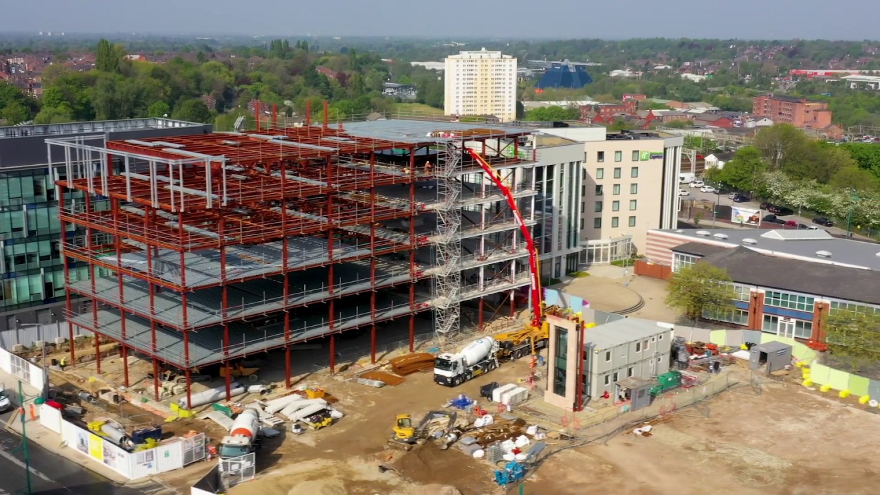Drone Videography and Aerial Filming for the Construction Sector Video Production Stockport