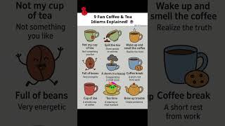 "9 Coffee and Tea Idioms You Need to Know! ☕🌱"