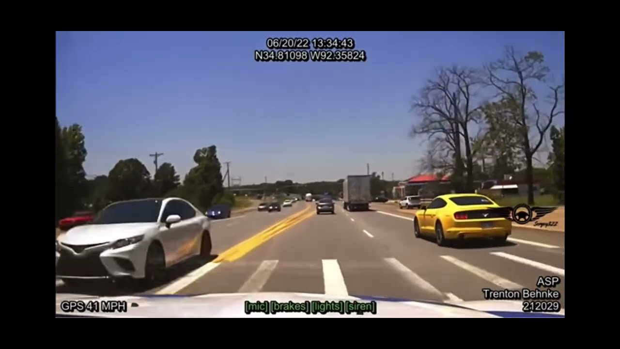 2015 Dodge Challenger SRT RED Police Chase 2022 - YouTube