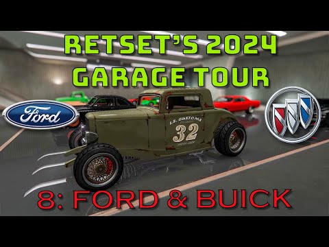 2024 Garage Tour - Ep 08 - Ford & Buick (Vapid & Willard GTA Online)