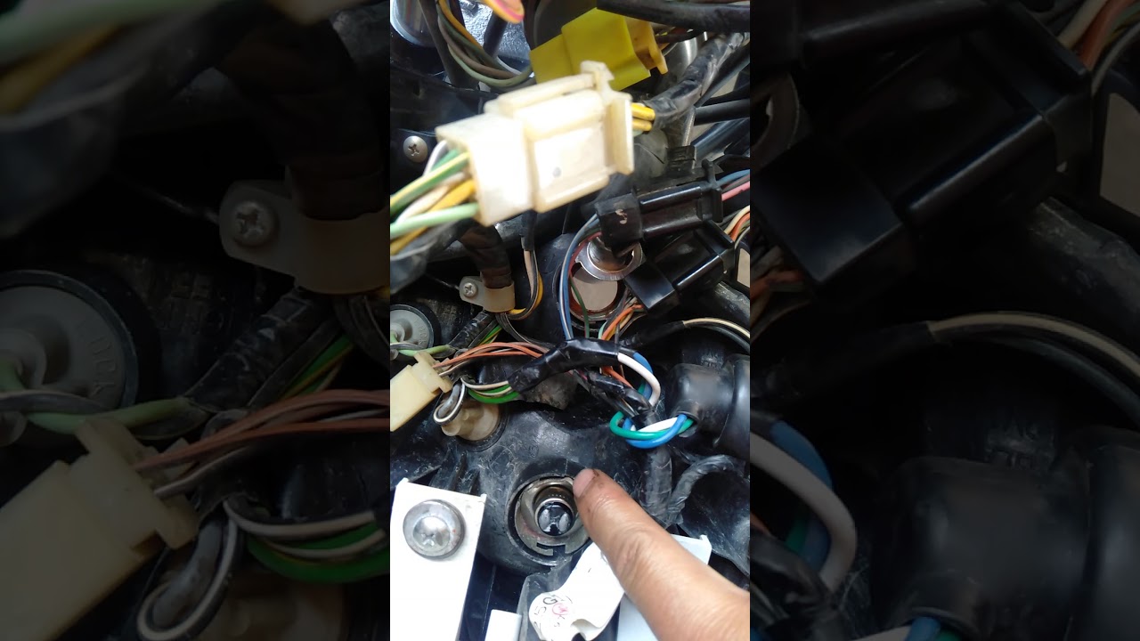  Cara  pemasangan lampu variasi LED ke motor  satria  fu  YouTube