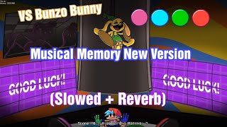 Musical Memory New Version - Slowed Reverb Vs Bunzo Bunny Fnf Poppy Playtime Mod