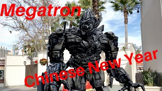 Megatron Chinese New Year Universal Studios Hollywood