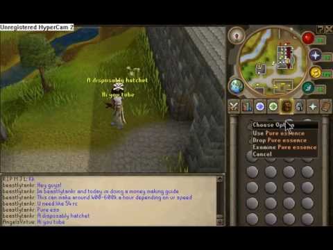 Come fare soldi su Runescape 500k un'ora di diritto rune