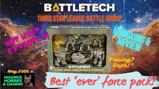 BattleTech Best Force Pack Ever Third Star League Battle Group Unboxing!