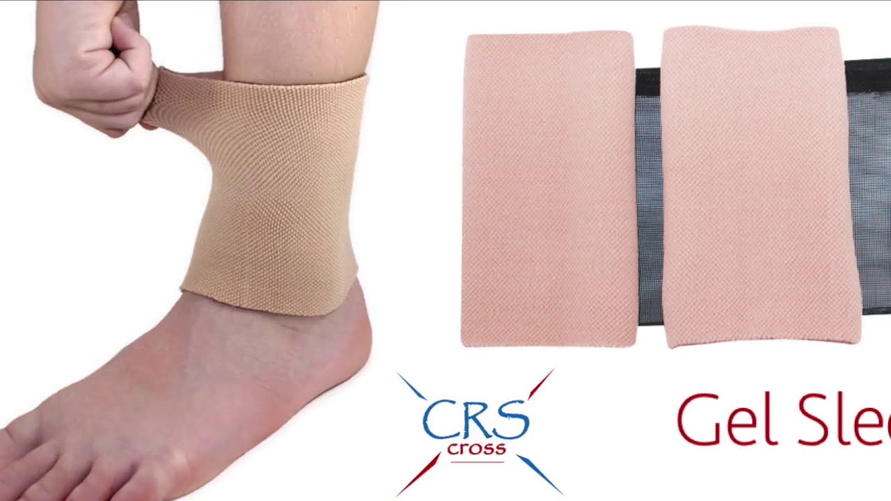 Ankle Gel Sleeves CRS Cross YouTube