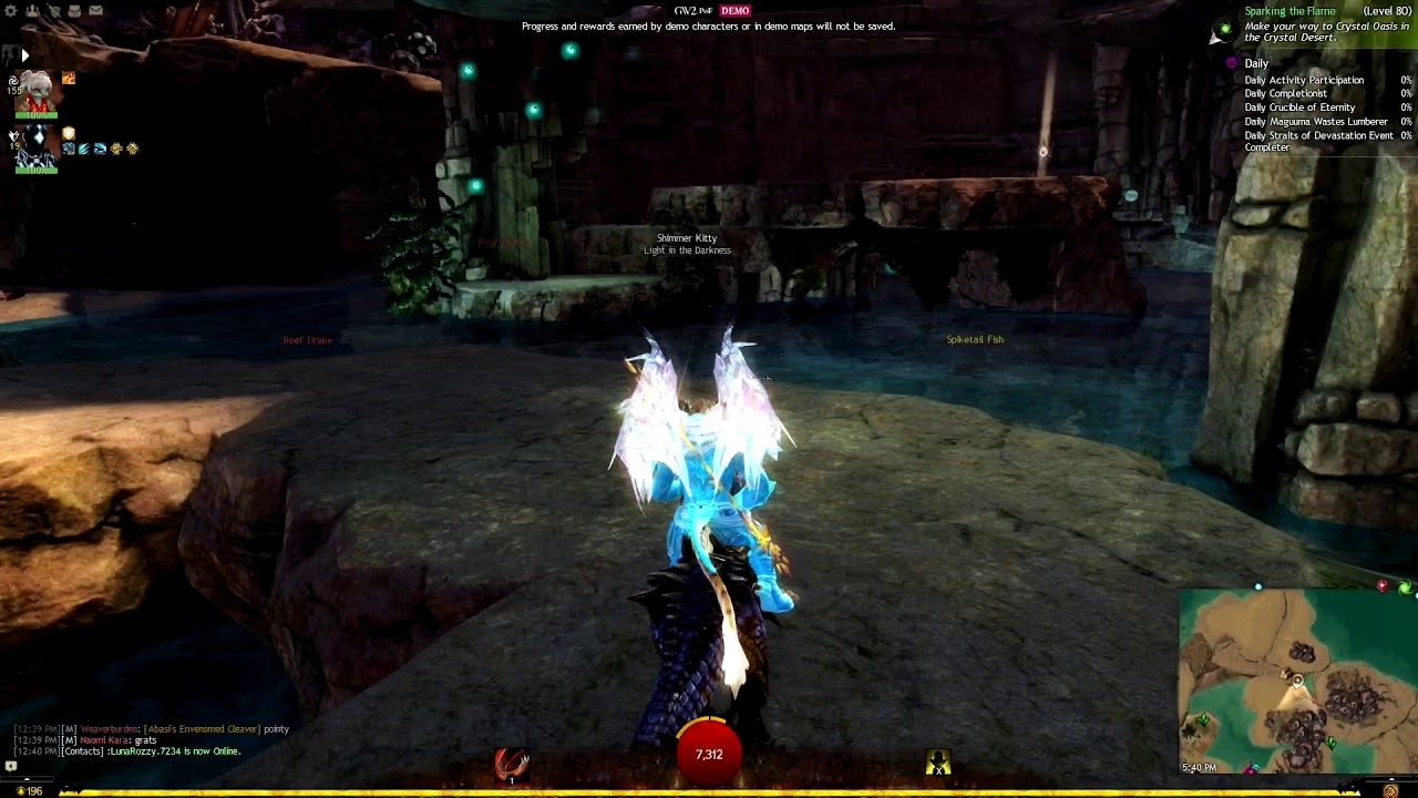 Mastery Point Shenanigans Skimmer points with Raptor Guild Wars 2