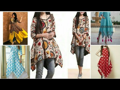 sleeveless kurti cutting and stitching | high low kurti cutting and  stitching | armhole measurement - YouTube