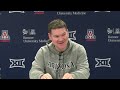 Arizona Basketball Press Conference - Tommy Lloyd and Ivan Kharchenkov preview ASU