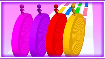 Layers Roll 🧩🔮🧩All Levels | Max Level iOS,Android Walkthrough Gameplay Update | Best Mobile GAME #1