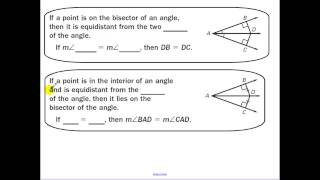 4.7 - Median, Altitudes, Perpendicular Bisectors