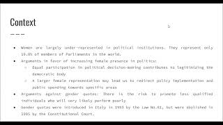 Gender Quotas and the Quality of Politicians