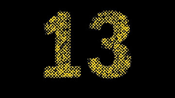 Learn Number 13 on 3d Color Balls | Sparta Square Halftone Effects (sponsored by preview2effects)