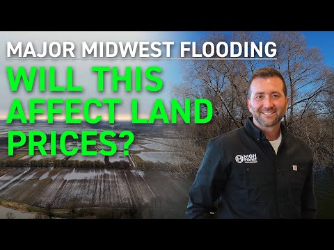 Land Price Adjustment With Flooding In The Midwest