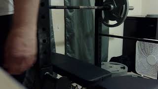 Flat bench 225/205/195/185 x 3/3/2/2
