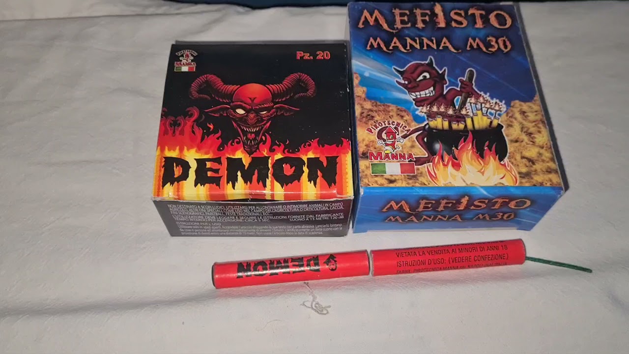 DEMON Vs MEFISTO MANNA M30 