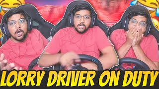 Lorry Driver On Duty 🤣 | 1000% Entertainment 😂 | ETS 2 | #warriorislive #ets2 screenshot 2