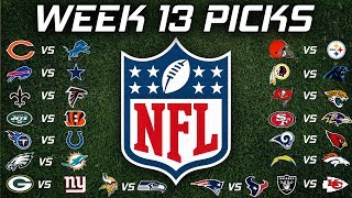 NFL Week 13 Picks
