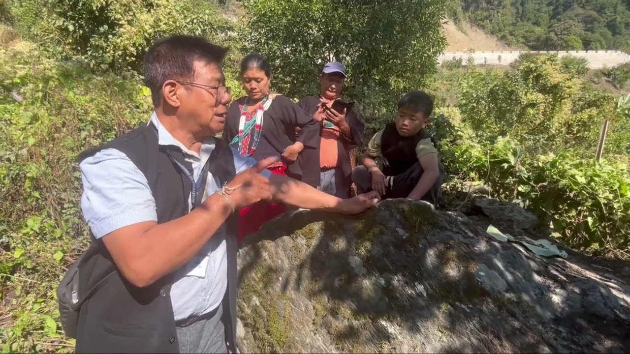 KIRLI/KIRDU LIDUNG(Historical site)JANBO,Upper Siang Dist,Arunachal Pradesh