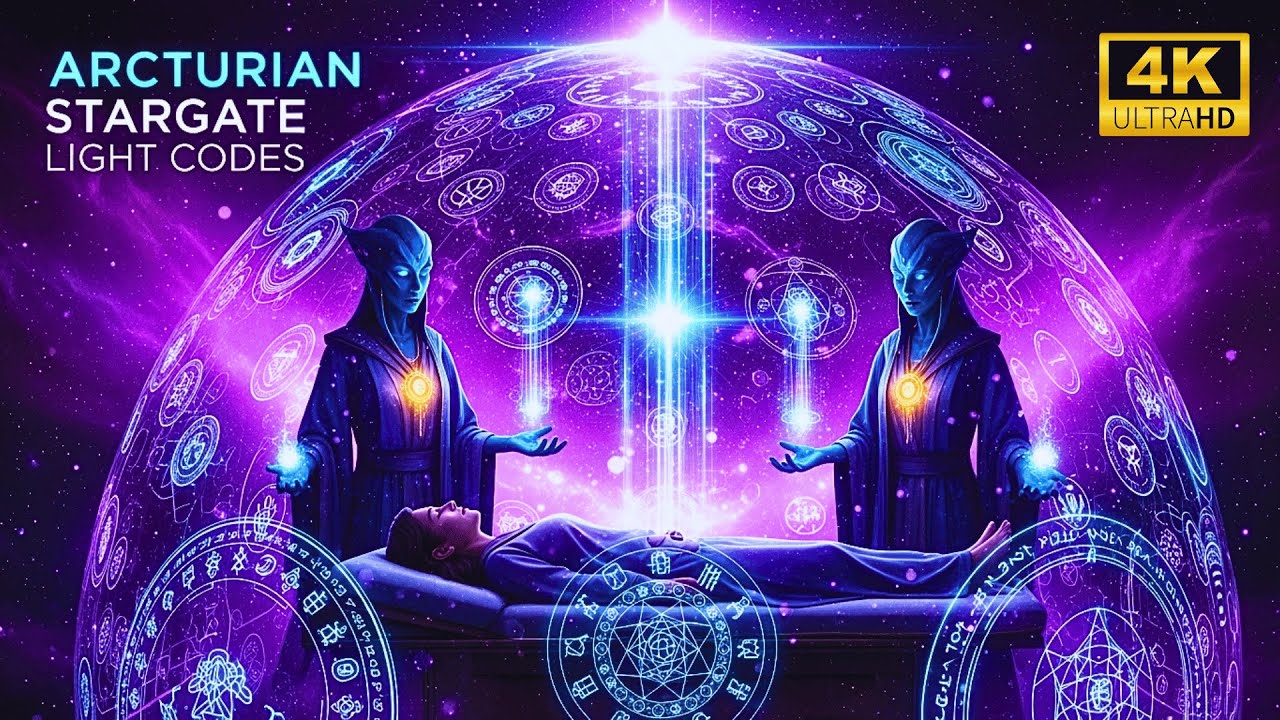 ARCTURIAN STARGATE LIGHT CODES 🌠 Meditation for Starseed Awakening ...