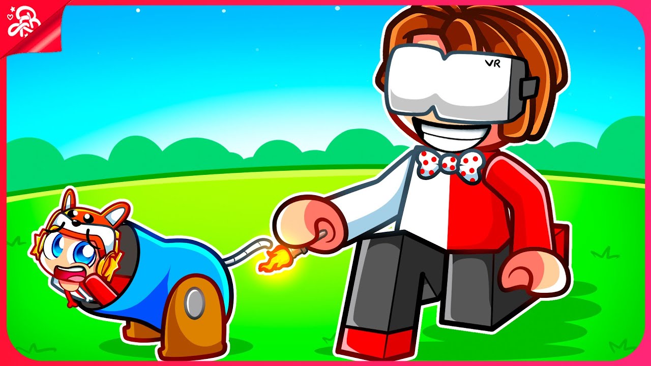 MEU IRMÃO VIROU MEU BRINQUEDO EM REALIDADE VIRTUAL😛