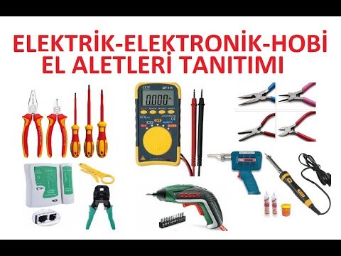 Video: Elektrikçi aletleri. Gerekli minimum