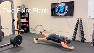 Two-Point Plank