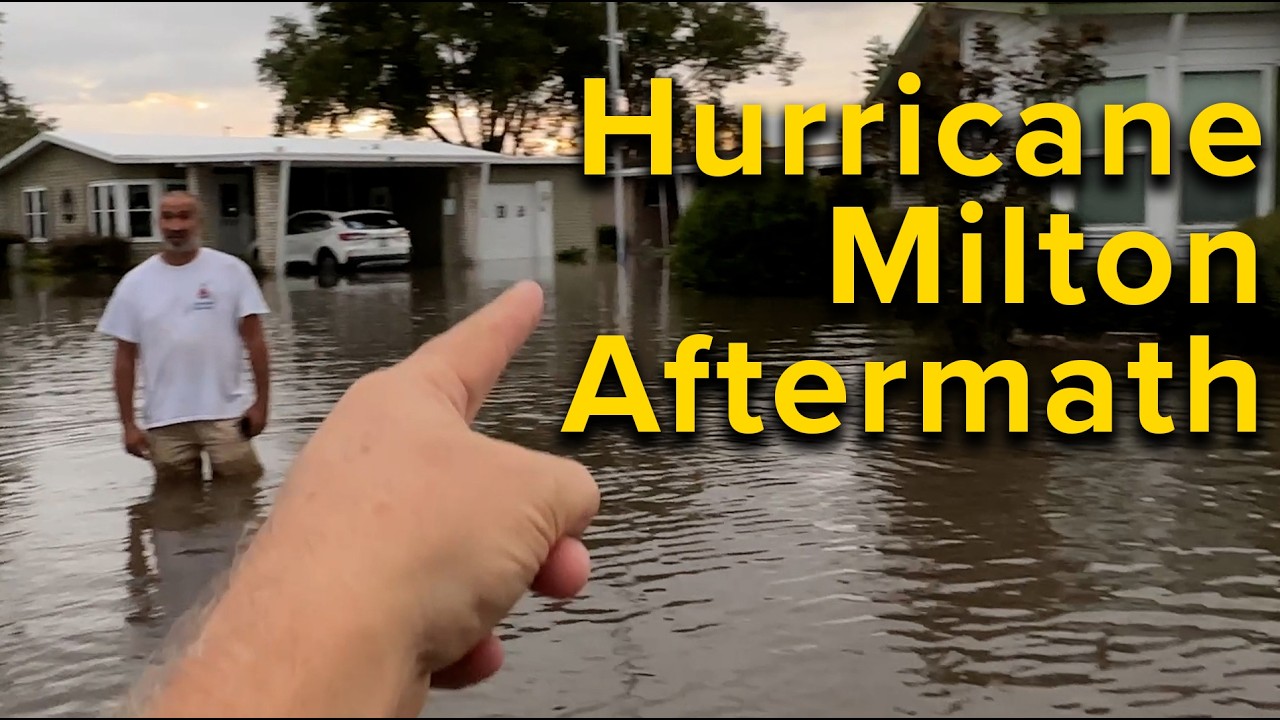 FLOODING from Hurricane Milton: Evaluating the Aftermath in Plant City, Florida