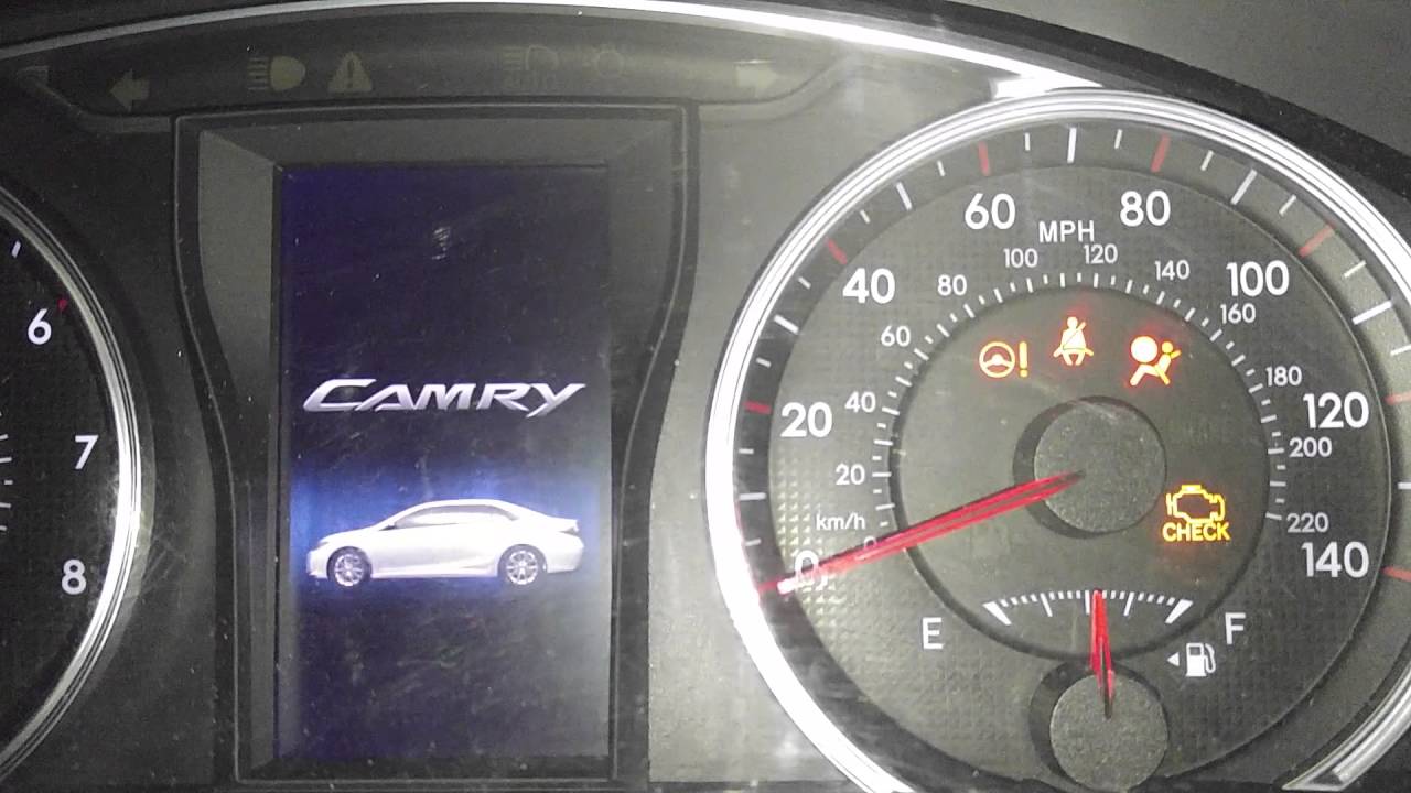 2017 Toyota Camry Charging System Warning Light | Shelly Lighting