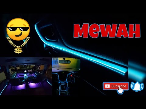 Video: Neon Keren Dalam Desain Mobil