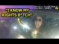 When Entitled Karen Finds Locking the Doors Doesn't Stop Arrest | Regrets Instantly