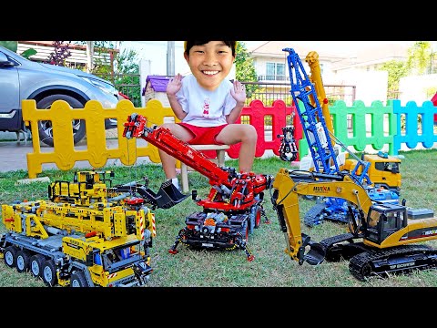 Yejun Car Toy Assembly with Truck Play Lego Technic for Kids