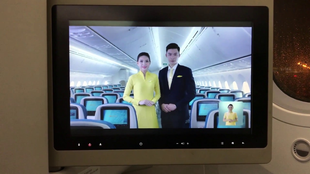 Vietnam Airlines Safety Demo Video Interrupted