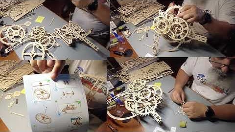 Aero Pendulum Clock by UGEARS part 2