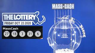 Mass Cash Game Drawing: Friday, October 23, 2020