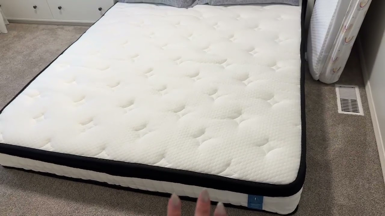 Обзор матраса Vaobyk Full Size, 10-дюймового гибридного матраса из пены с эффектом памяти, постав...