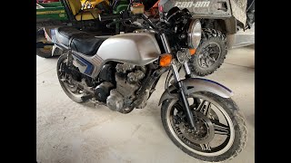 1982 Honda CB900F Barn Find  -  Will It Run ?