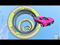 سباق سيارات متحولة القفز السحرية 🐸 GTA 5 - Amazing Transform Race The Magical Jump