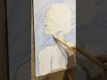 Портретная зарисовка/ нежная азиатка со спины