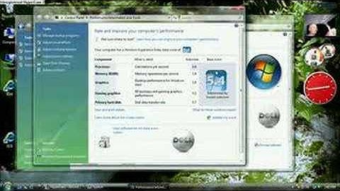 My windows experience index score