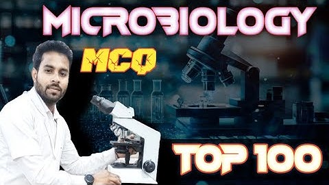 microbiology 100 mcqs with answers || microbiology multiple choice questions and answers