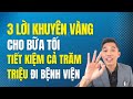 🔴 3 Lời Khuyên Vàng Cho Bữa Tối Giúp Bạn Khỏe Mạnh Trường Thọ Từ Các Bậc Thầy Sức Khỏe | Nam Hà